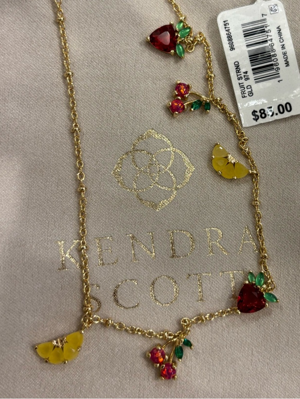 Kendra Scott fruit strand necklace - Picture 3 of 3